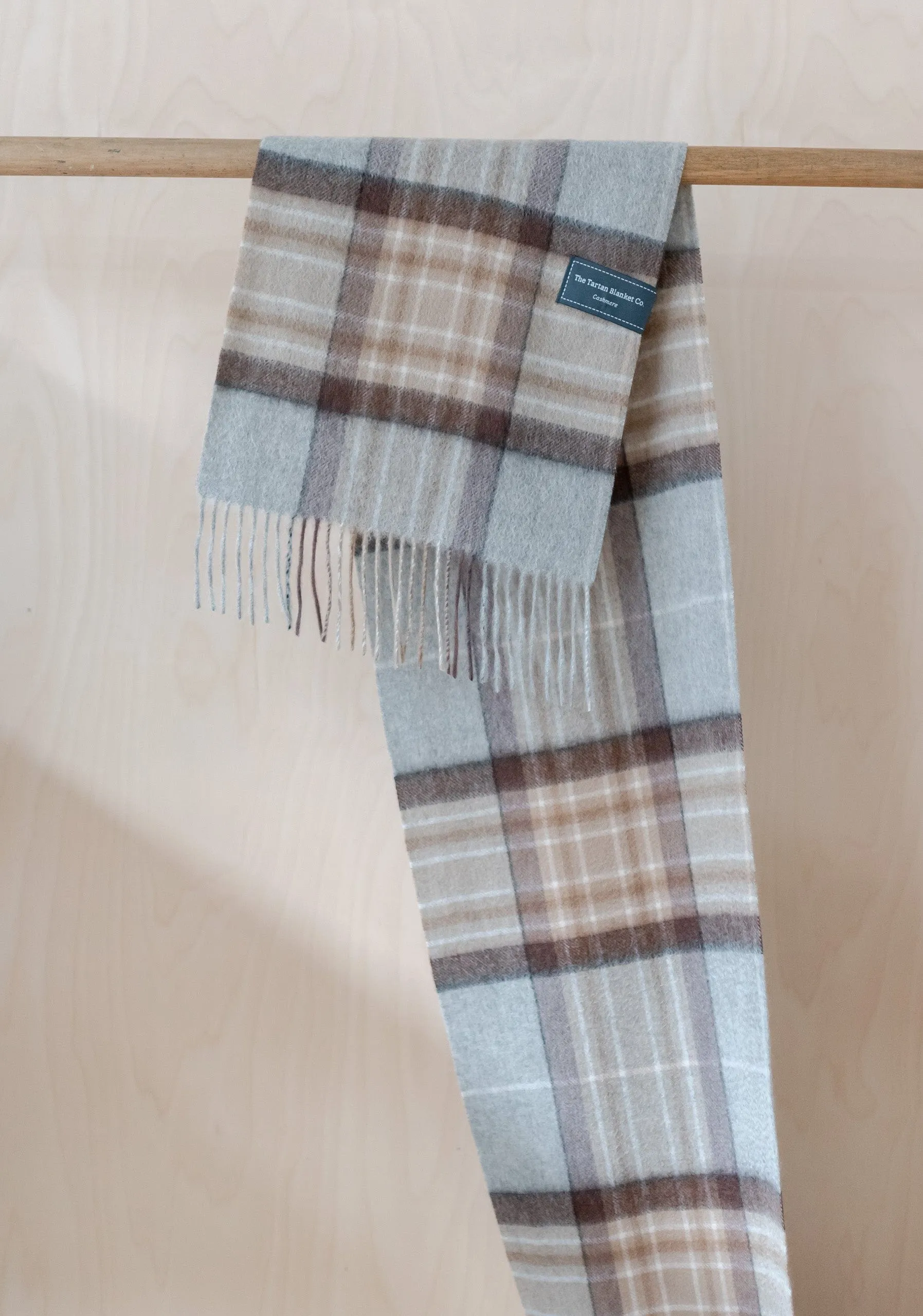 Cashmere Scarf in Mackellar Tartan