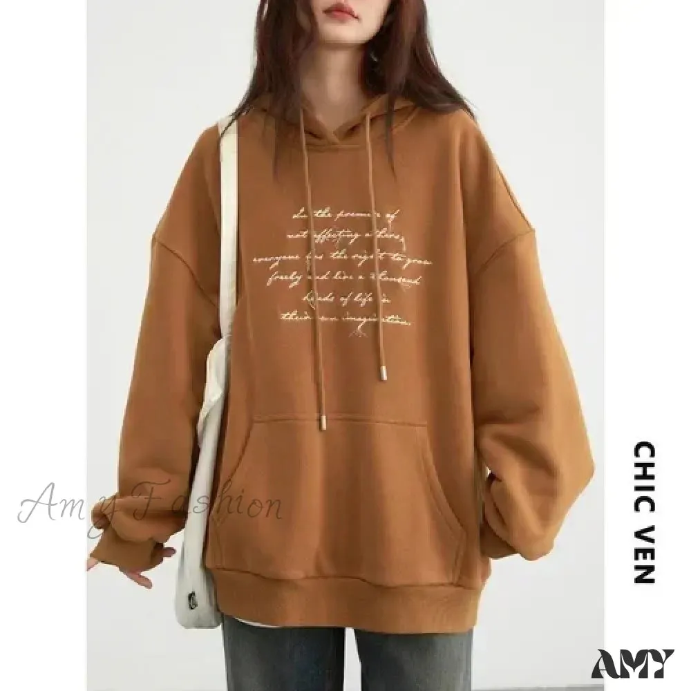 Casual Loose Trendy Comfortable Chic Warm Soft Elegant Cozy Hoodies