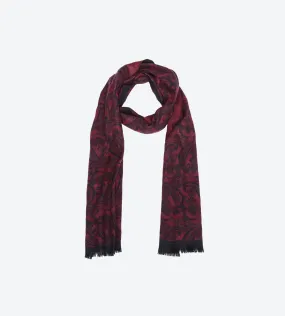 Claret Red Scarf