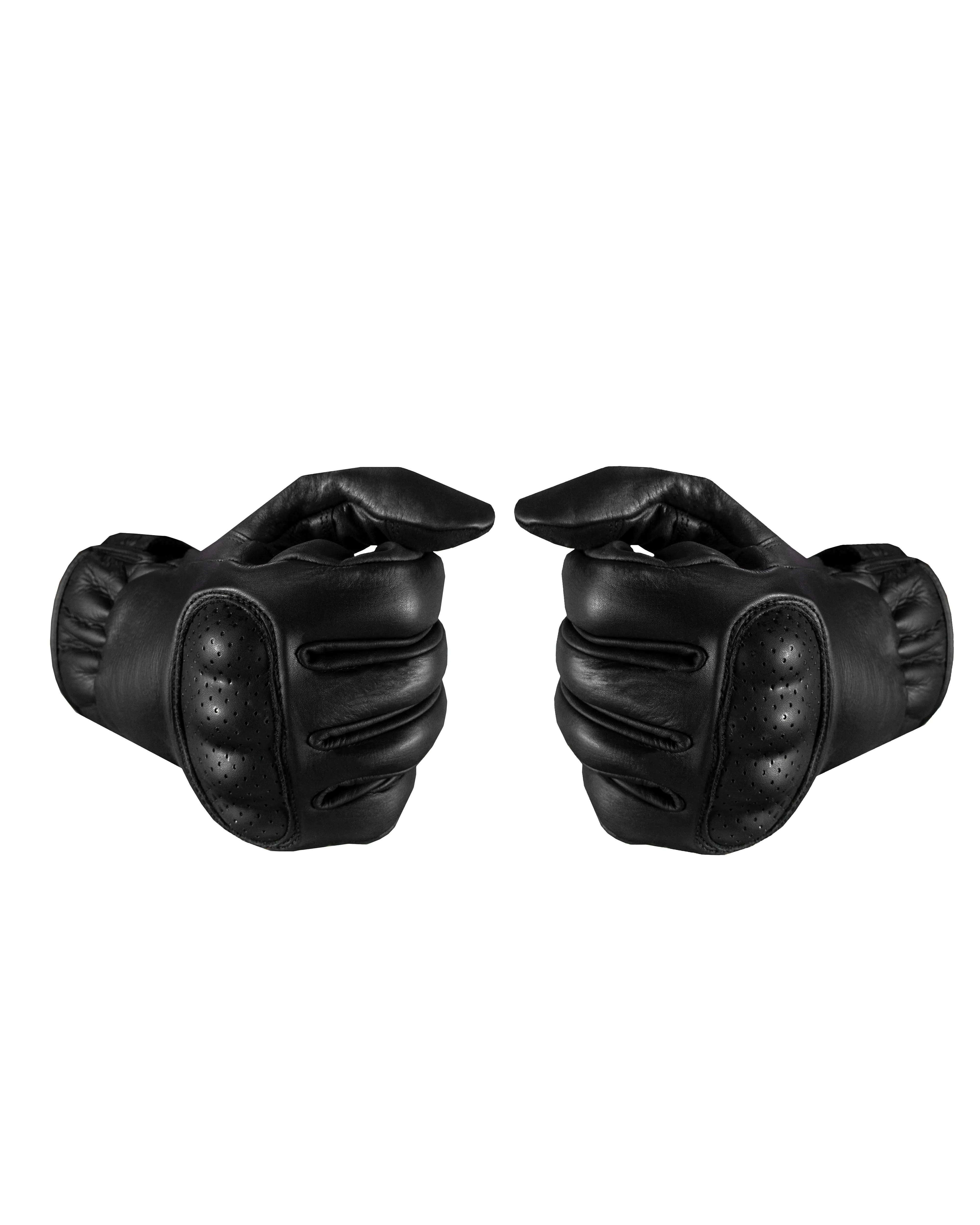 Dream Apparel Black Motorcycle riding Gloves