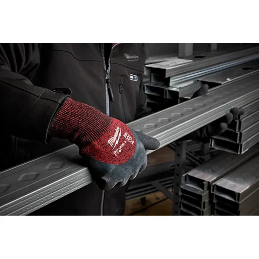 General Purpose Gloves - Milwaukee® Cut Level 3 Winter Dipped Gloves, 48-22-892