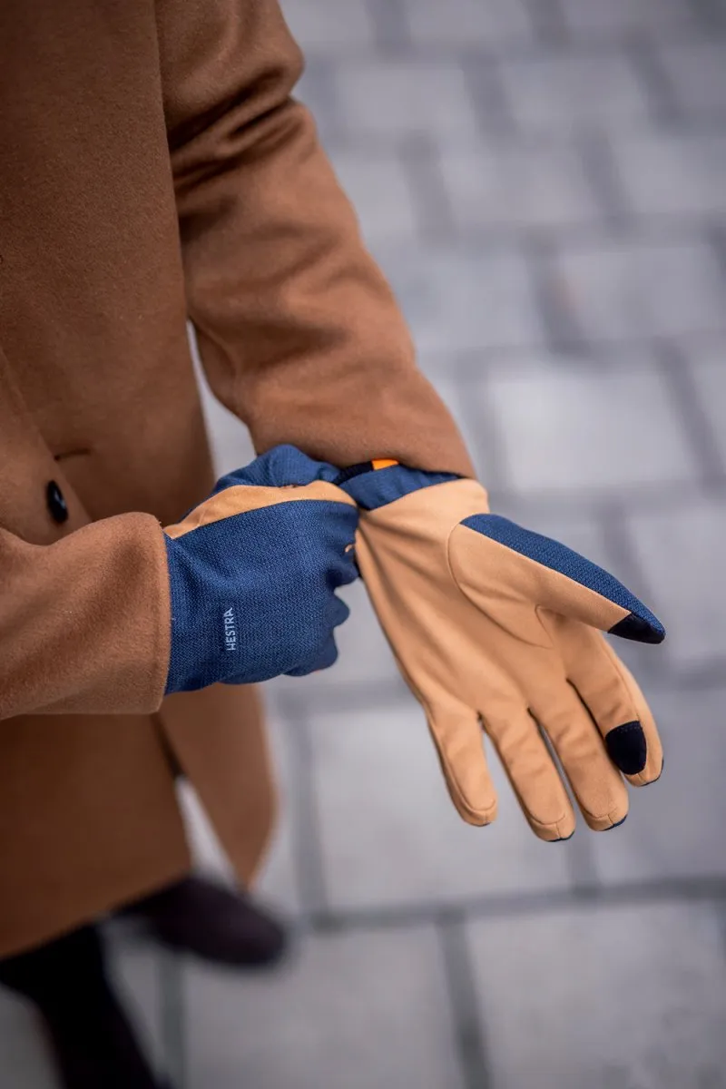 Hestra Zephyr Gloves (Navy/Yellow)