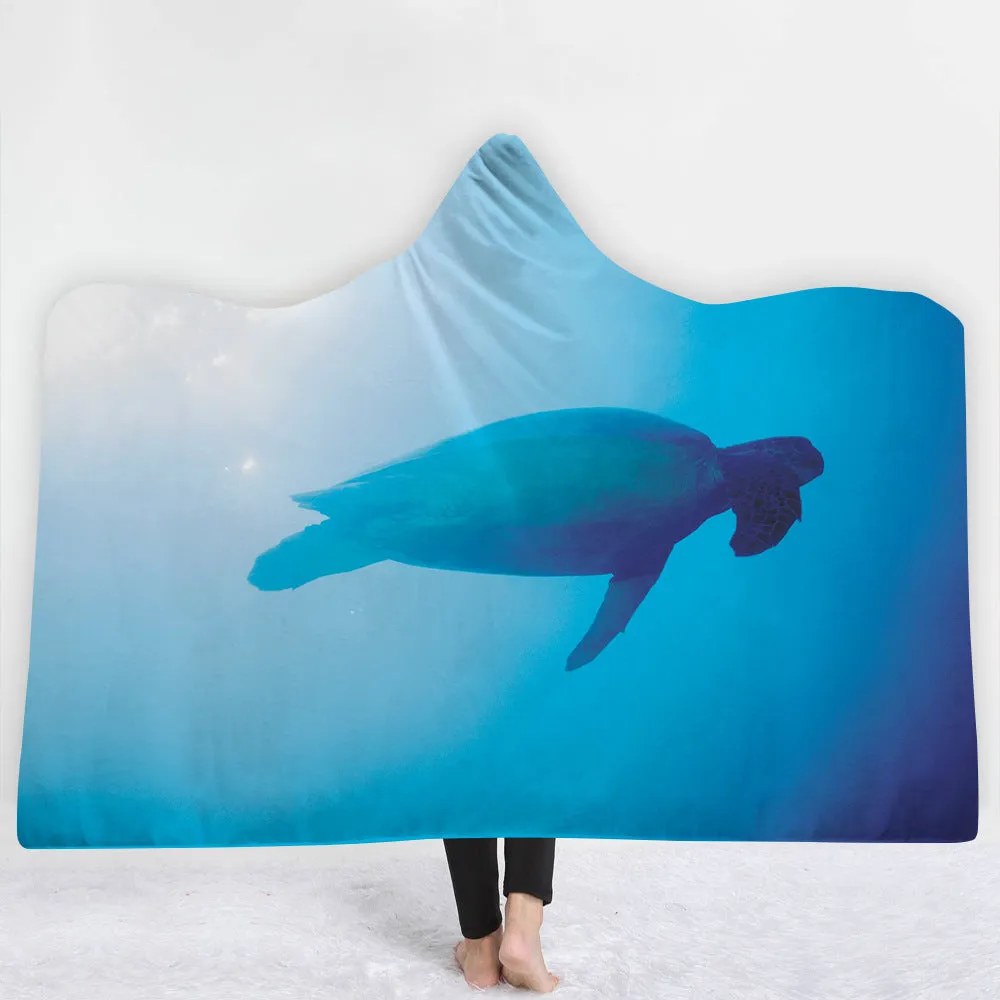 Hooded Blanket Cloak Blanket Thick Blanket