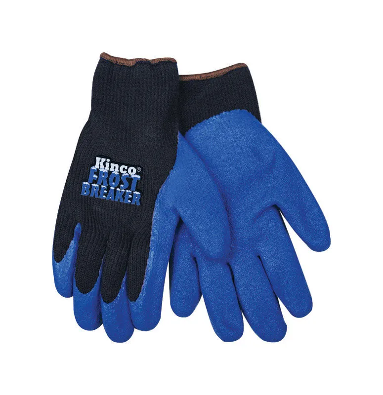 Kinco Men's Indoor/Outdoor Cold Weather Work Gloves Blue L 1 pair