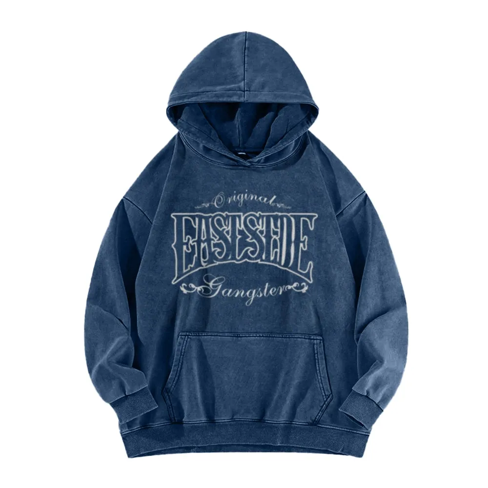 Mens Vintage Eastside Graphic Hoodies