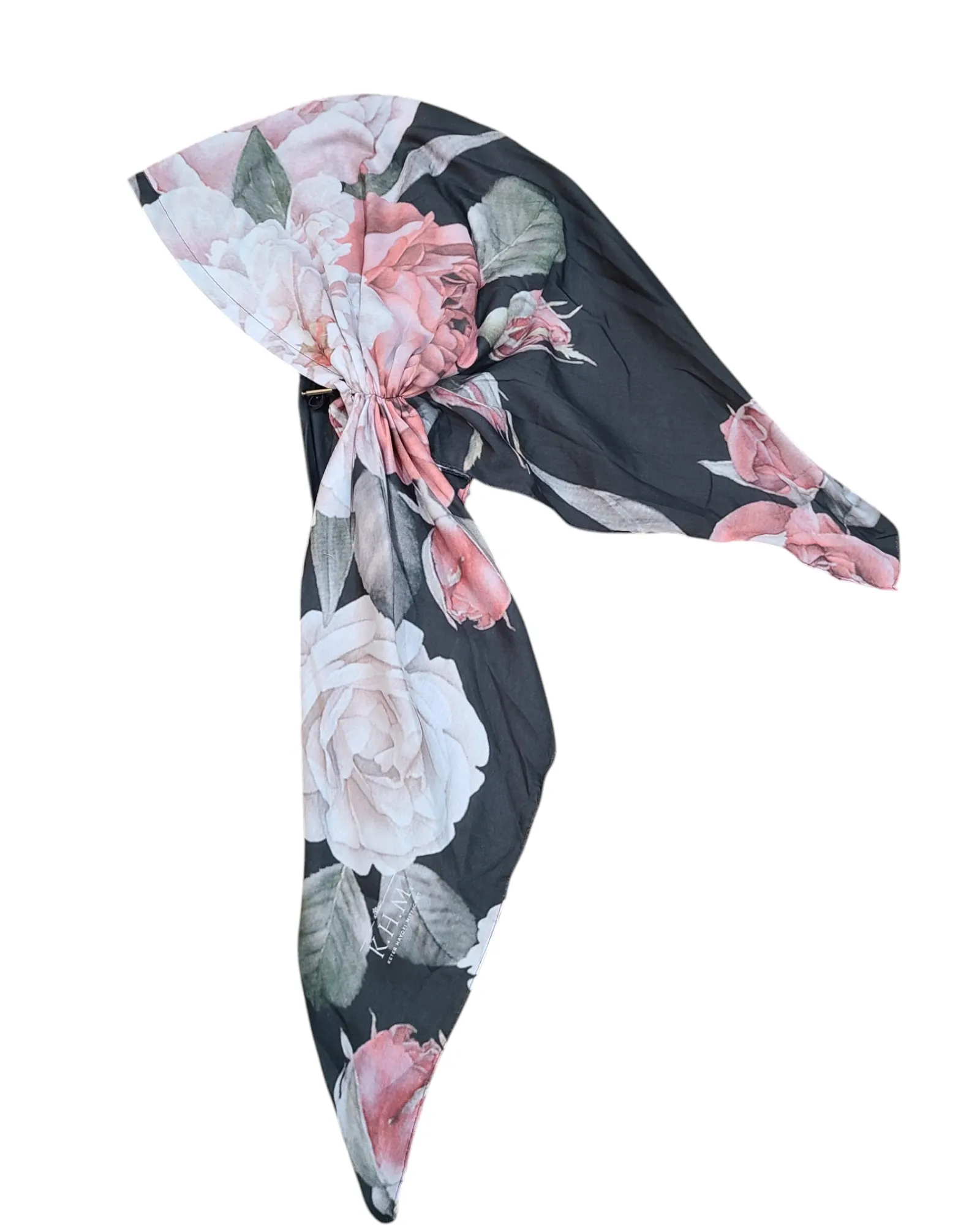 Midnight Blossoms Versatile Scarf