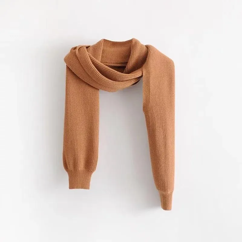 Nayth Sleeve Scarf - Camel