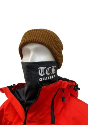 Opus Fresh x TCB Merino Neckwarmer - Adult - Charcoal