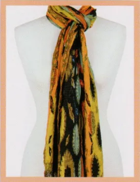 Rapti Silk Blend Lycra Scarves from Nepal