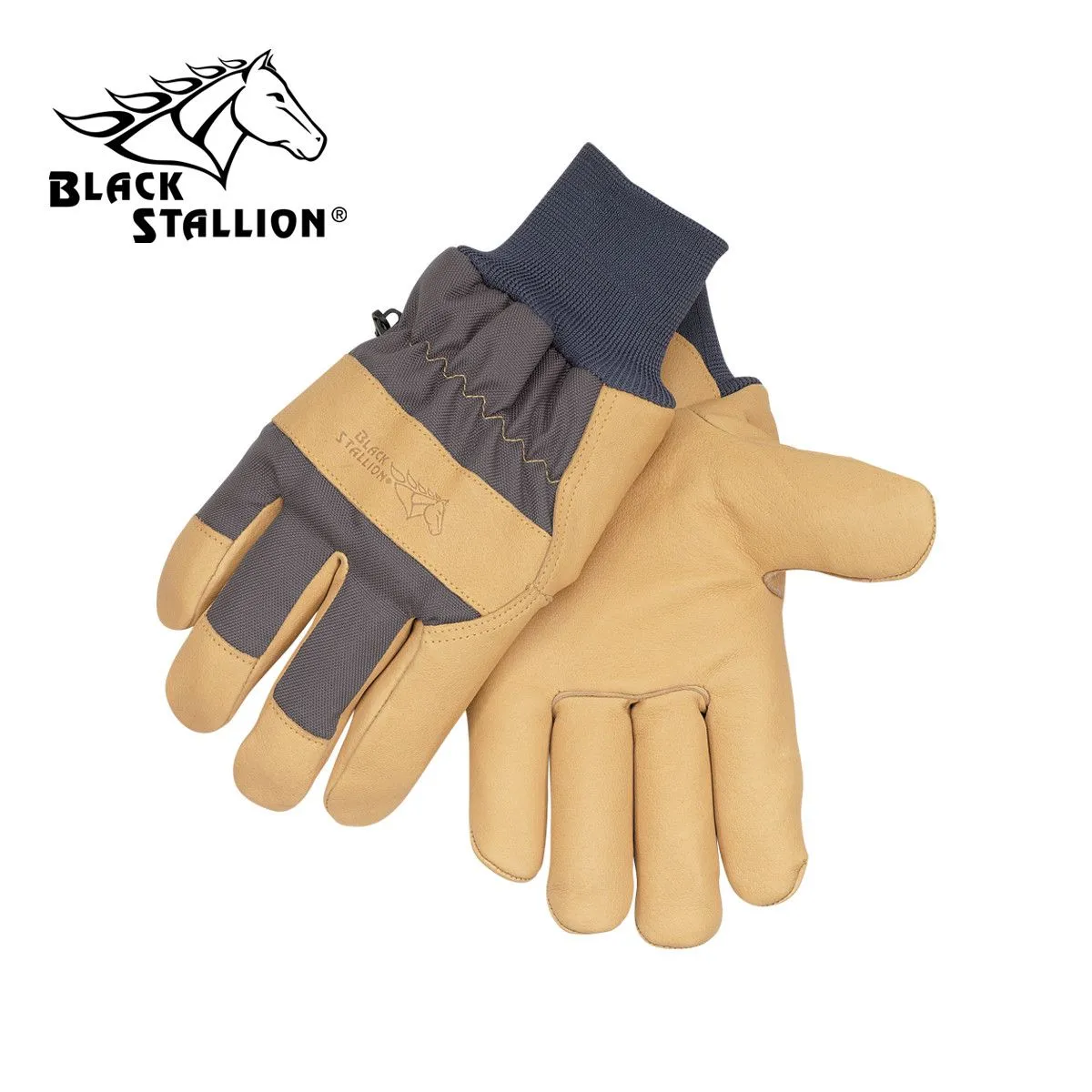 Revco 6LPK Grain Pigskin Impact Nylon MultiBlend™ Insulated Leather Palm Work Gloves (1 Pair)