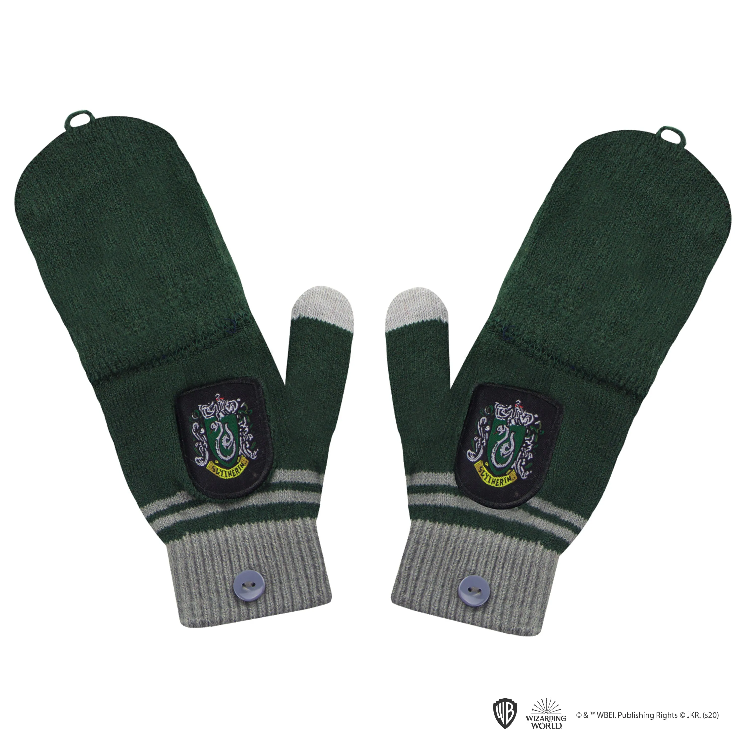 Slytherin Mitten/Fingerless Gloves