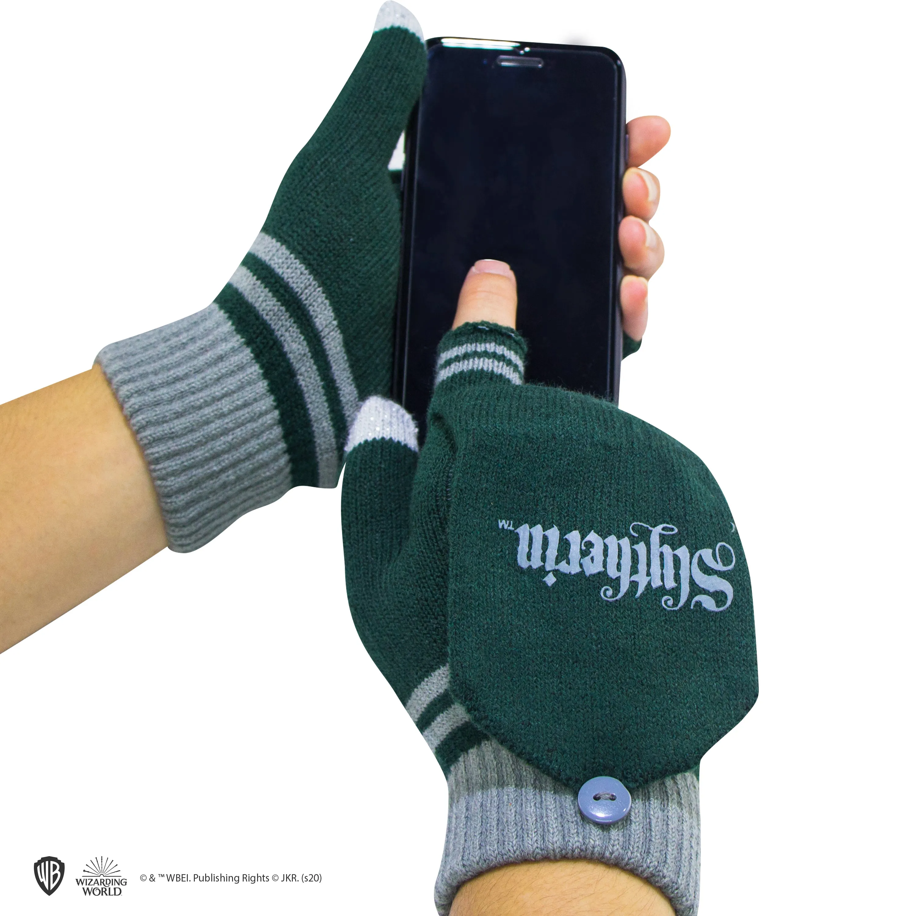 Slytherin Mitten/Fingerless Gloves