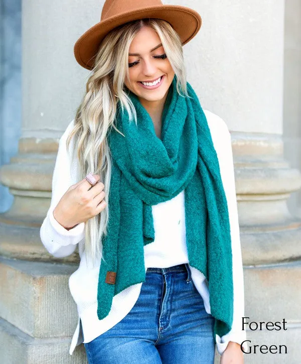 Taffie Draped Cozy Scarf