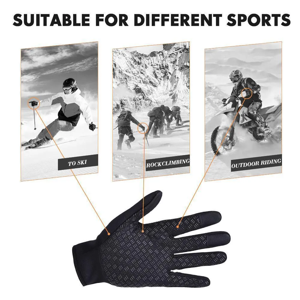 Tendaisy Warm Thermal Gloves Cycling Running Driving Gloves