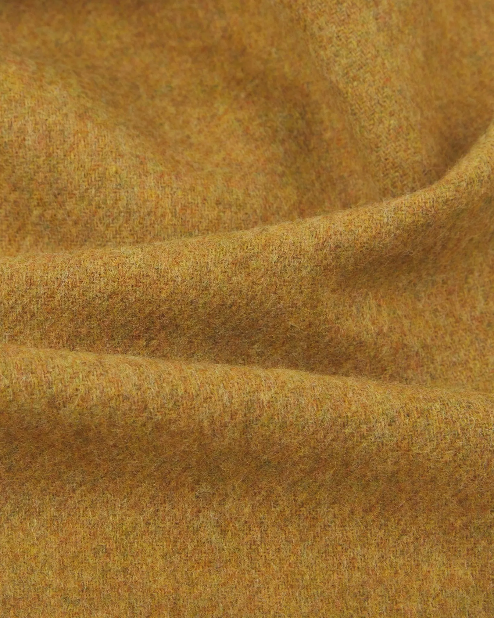 UK Wool Scarf - Lowlands in Gold