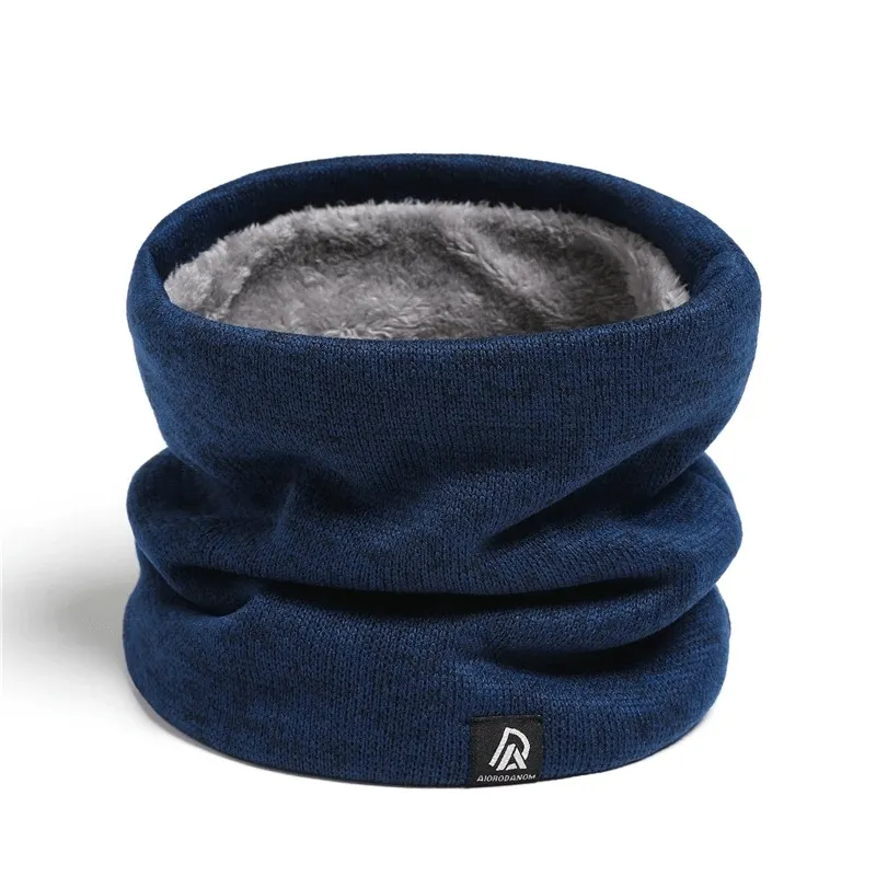 Unisex Fleece-Lined Knitted Neck Warmer - SF2013